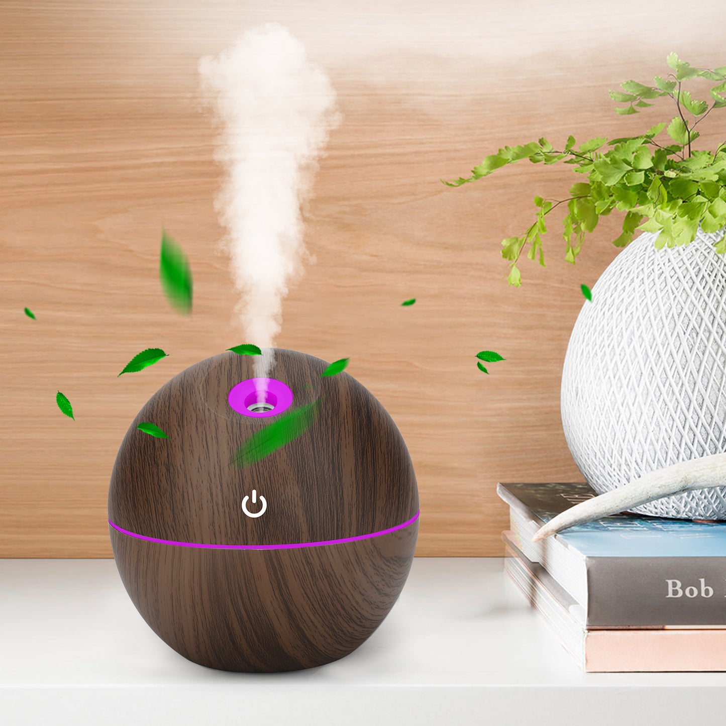 Ultrasonic Essential Oil Diffuser – Quiet, Portable & USB Powered