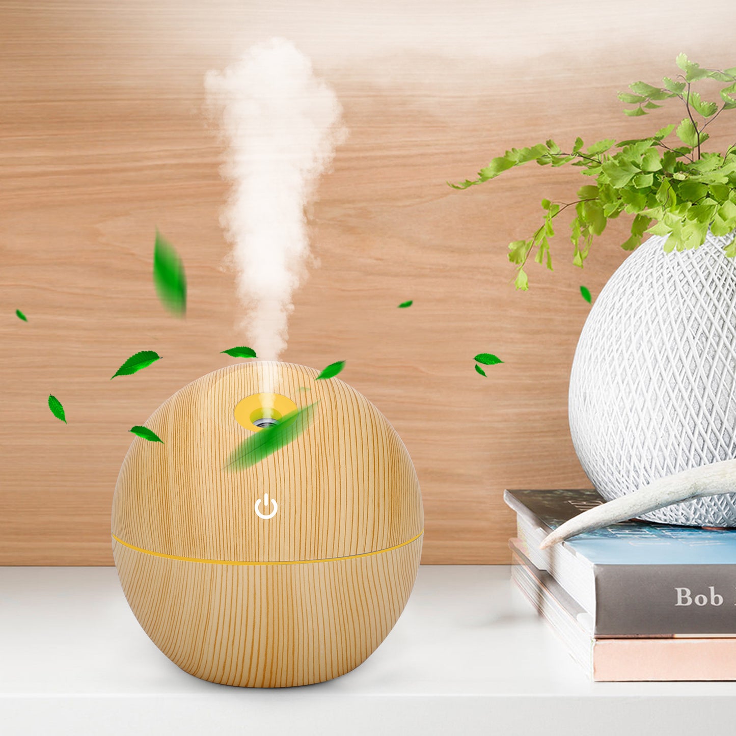 Ultrasonic Essential Oil Diffuser – Quiet, Portable & USB Powered