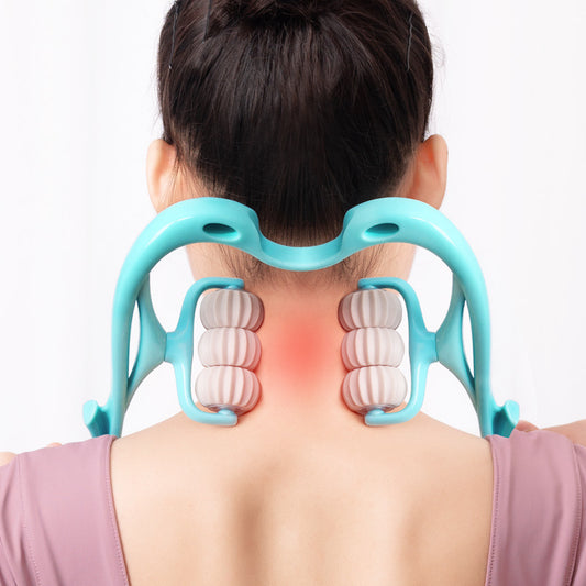 Multifunctional Neck Massage Roller-Roll Away Tension Anytime, Anywhere