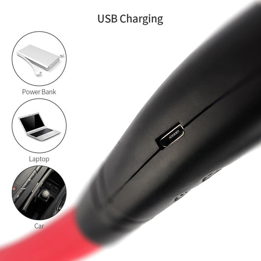 Portable Neck Fan with 3 Speeds & 360° Cooling