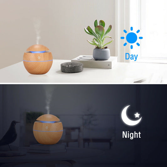 Ultrasonic Essential Oil Diffuser – Quiet, Portable & USB Powered