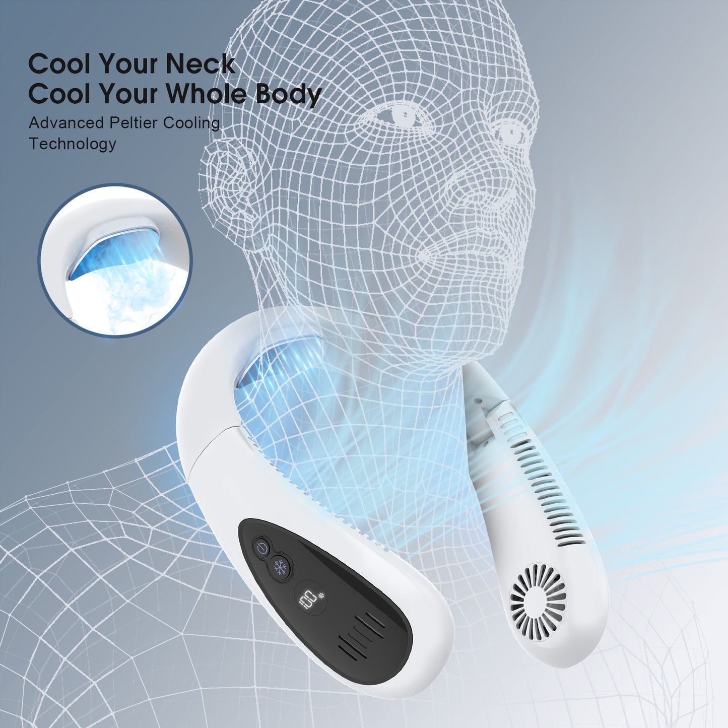 Cool Breeze Anywhere – Portable Folding USB Fan