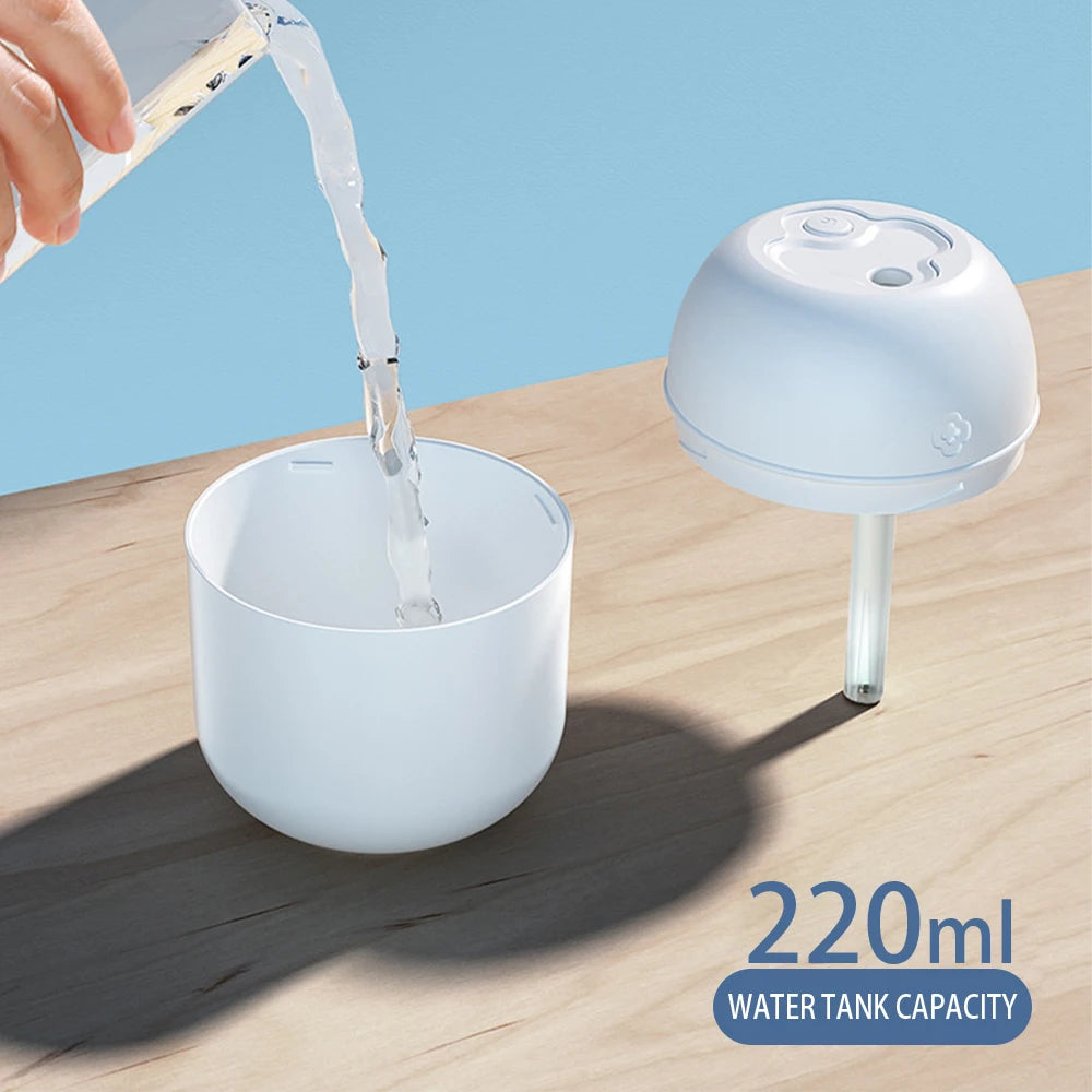Portable Air Humidifier & Desktop Diffuser