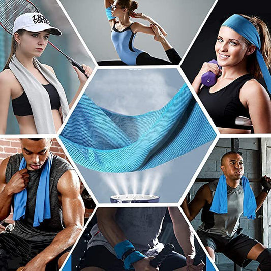 Instant Cooling Sports Towel – Quick Absorb & Portable Relief | Tranquil Finds